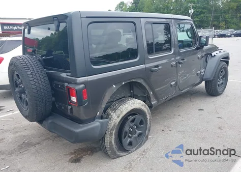 2018 Jeep Wrangler Unlimited Sport 4X4 z USA, uszkodzony, nr VIN 1C4HJXDG2JW201686